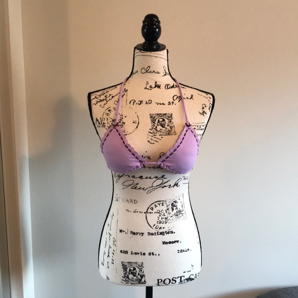 Victoria’s Secret bikini top and shorties